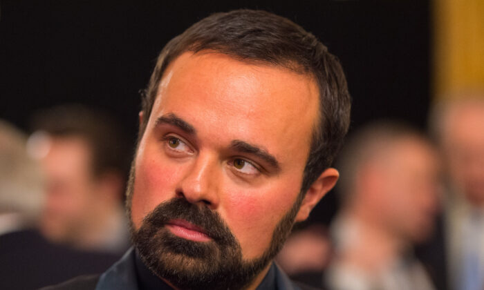 Evgeny Lebedev attends the launch of the Centrepoint Awards at the HSBC private bank in London, on Nov. 19, 2015. (Dominic Lipinski - WPA Pool/Getty Images)