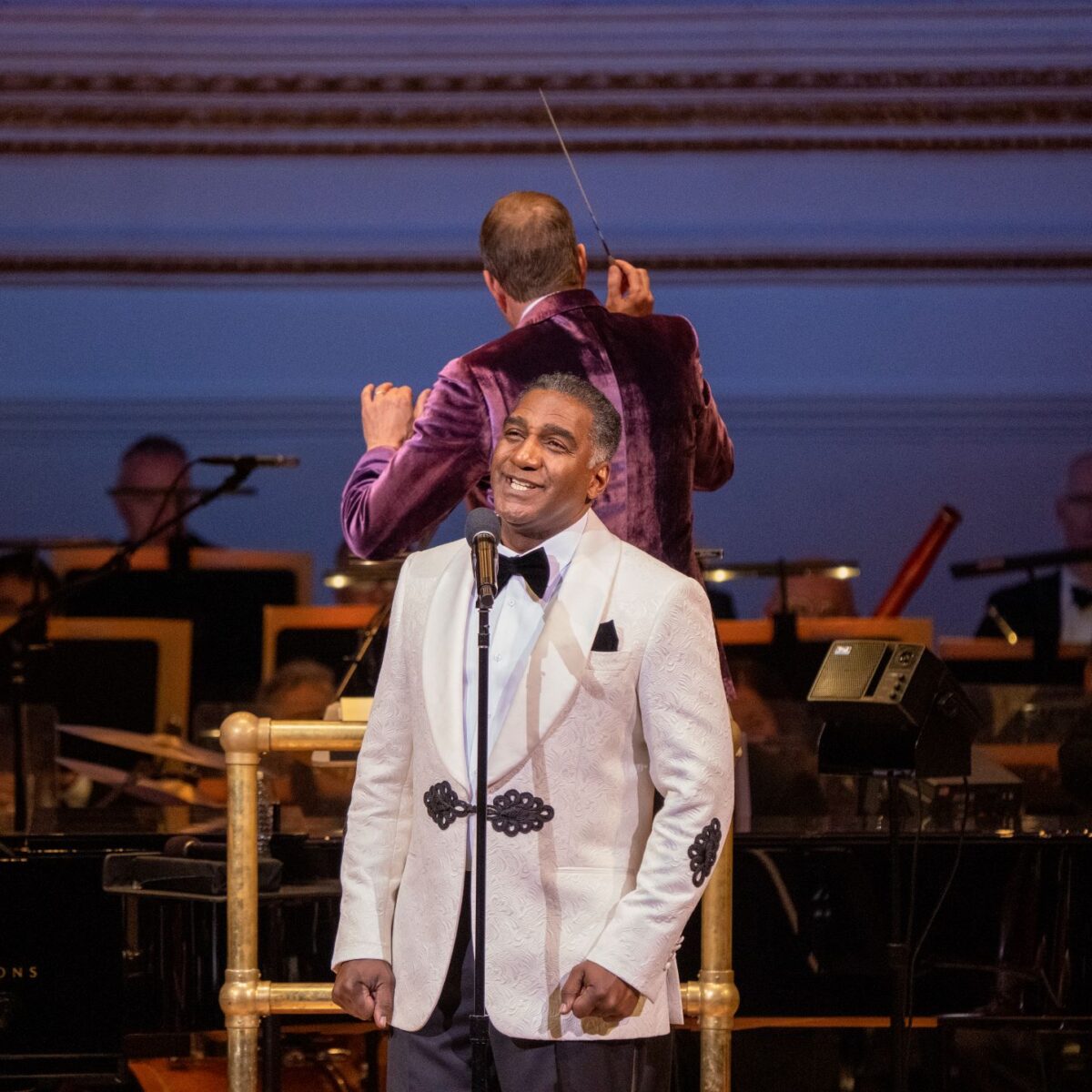  Norm Lewis performs in "One Night Only: An Evening with Norm Lewis." (Richard Termine)