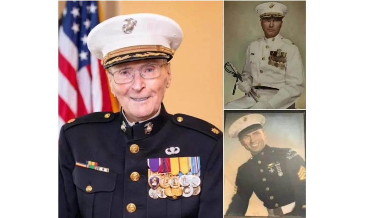 World War II veteran Bill White. (Stockton Marine Corps Club)