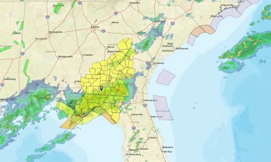 Strong Storms Splinter Trees, Cause Damage in Alabama