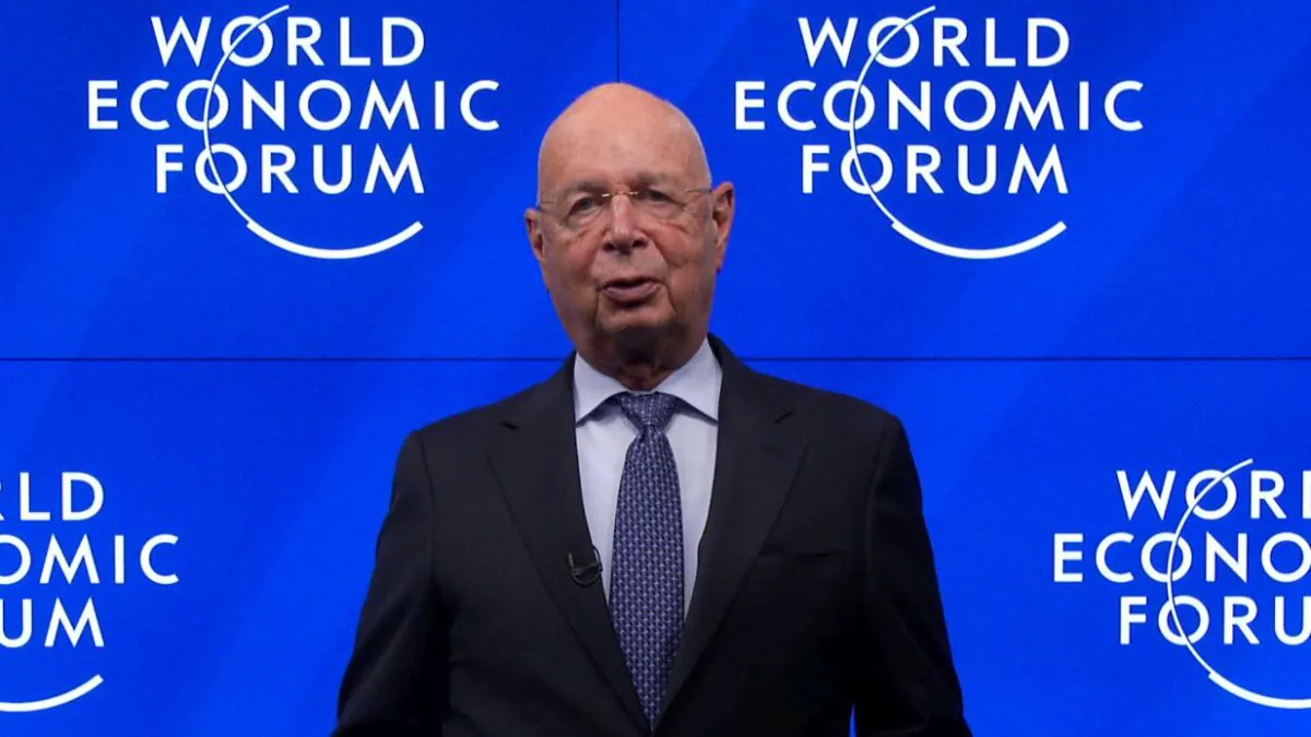 World Economic Forum chief Klaus Schwab speaks during an event in Berlin, Germany, on Sept. 16, 2020. (Getty Images for Greentech Festival)