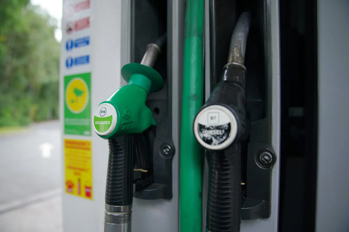 Undated photo showing pumps at a petrol station. (Peter Byrne/PA)