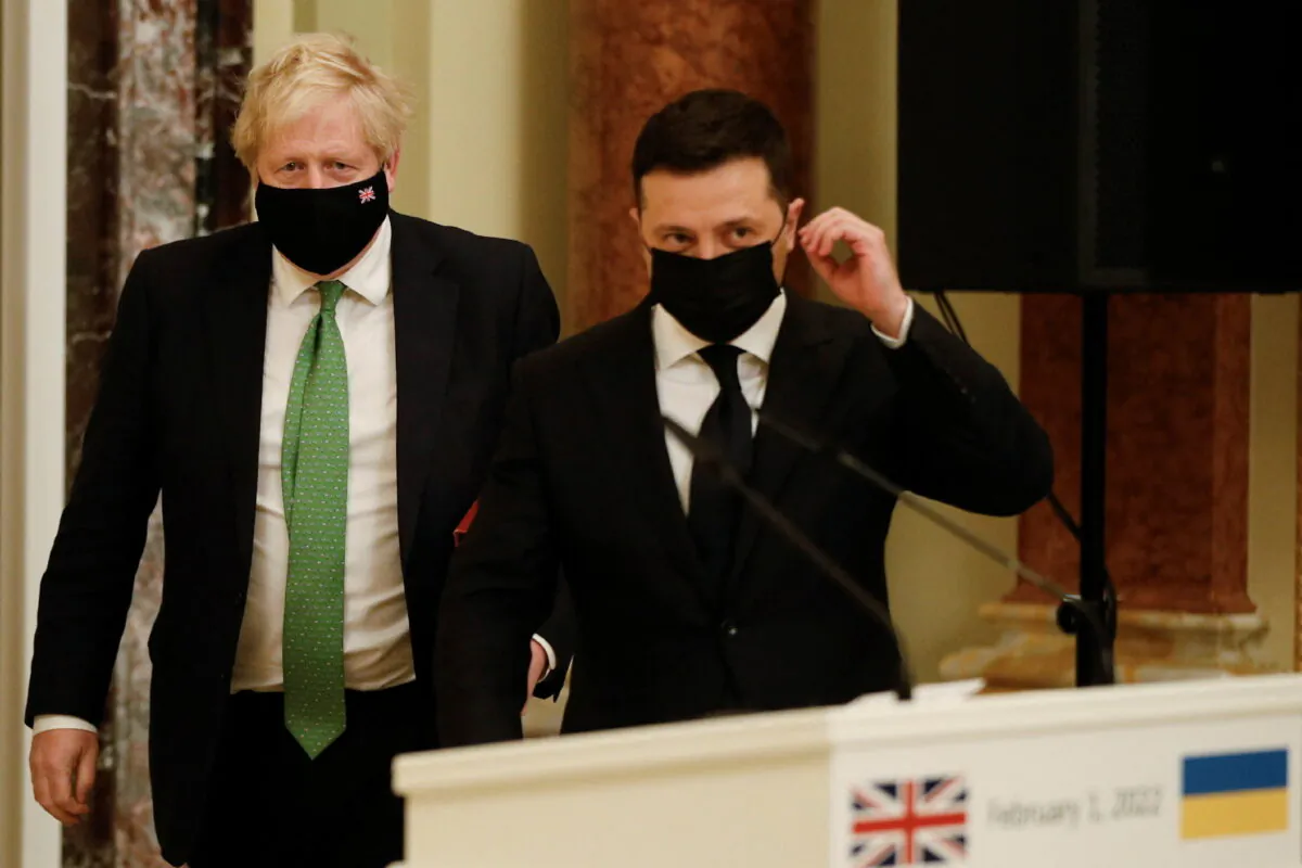 UK Foreign Secretary Liz Truss will meet with officials in Washington today to discuss further support for Ukraine after the UK and United States were thanked by Ukrainian President Volodymyr Zelensky for their moves to sanction Russian oil. (Peter Nicholls/PA)