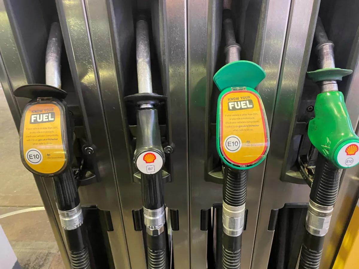 Fuel pumps in an undated file photo. (Peter Byrne/PA)