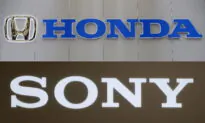 Japan’s Honda, Sony Joining Forces on New Electric Vehicle
