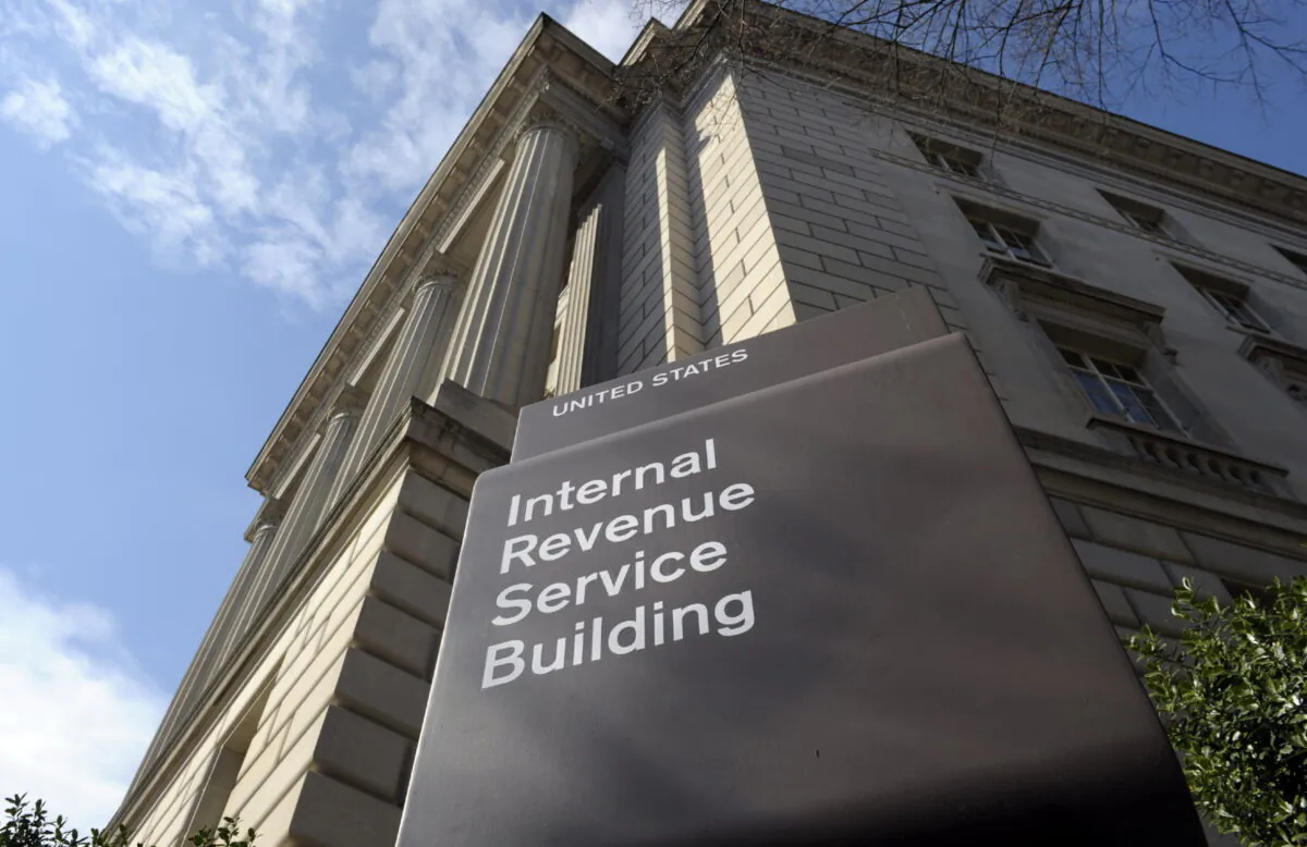 The exterior of the Internal Revenue Service building in Washington on March 22, 2013. (Susan Walsh/AP Photo)