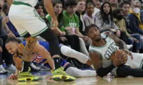 Curry Injures Left Foot in Warriors Blowout Loss to Celtics