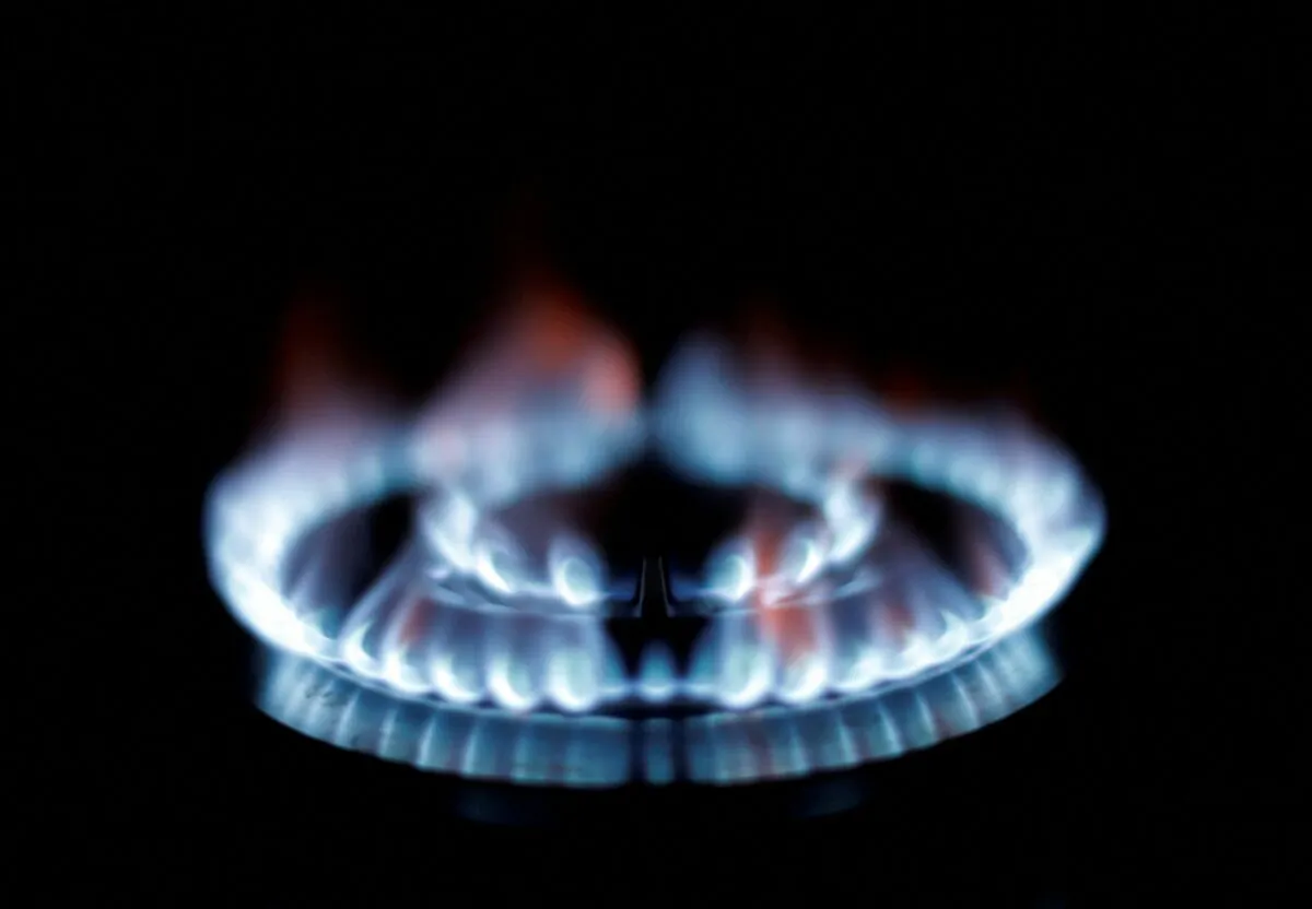Flames from a gas burner on a cooker are seen in this illustration photo taken in a private home in Nice, France on Feb. 1, 2017.  (Eric Gaillard/Reuters)