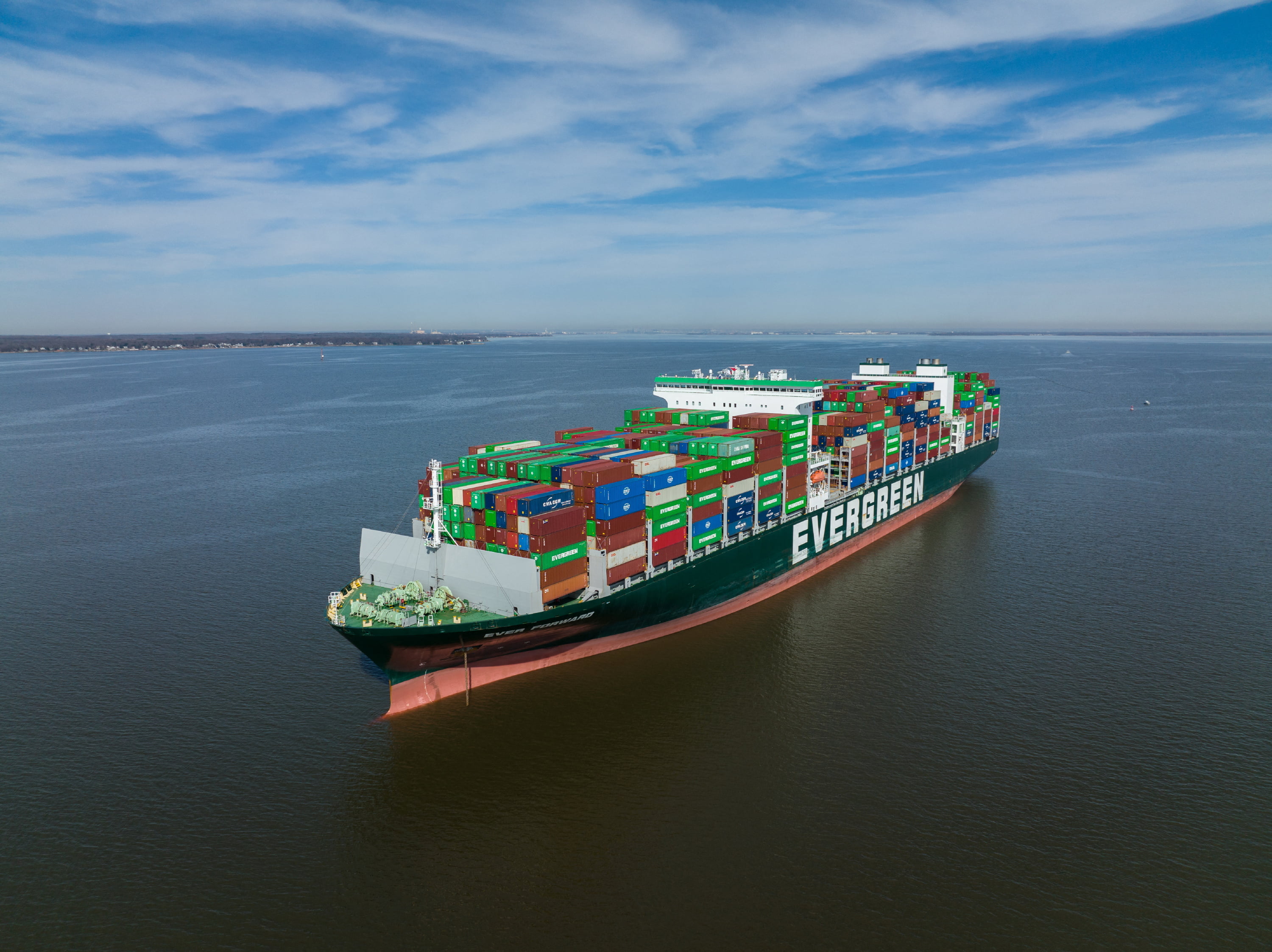 Unloading Cargo Next Step for Still Stuck Chesapeake Bay Ship - Vimarsana News