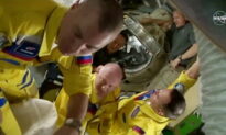 Russia Ridicules Idea That Cosmonauts Wore Yellow in Support of Ukraine