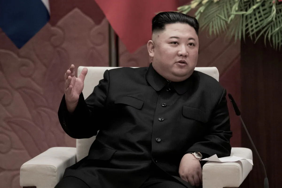 North Korea's leader Kim Jong Un attends a meeting with Nguyen Thi Kim Ngan, chairwoman of Vietnam's National Assembly, at the National Assembly in Hanoi, Vietnam, on March 1, 2019. (SeongJoon Cho/Pool via Reuters)