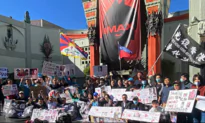 Chinese Nationals Rally to Support the ‘Chained Woman’ in China