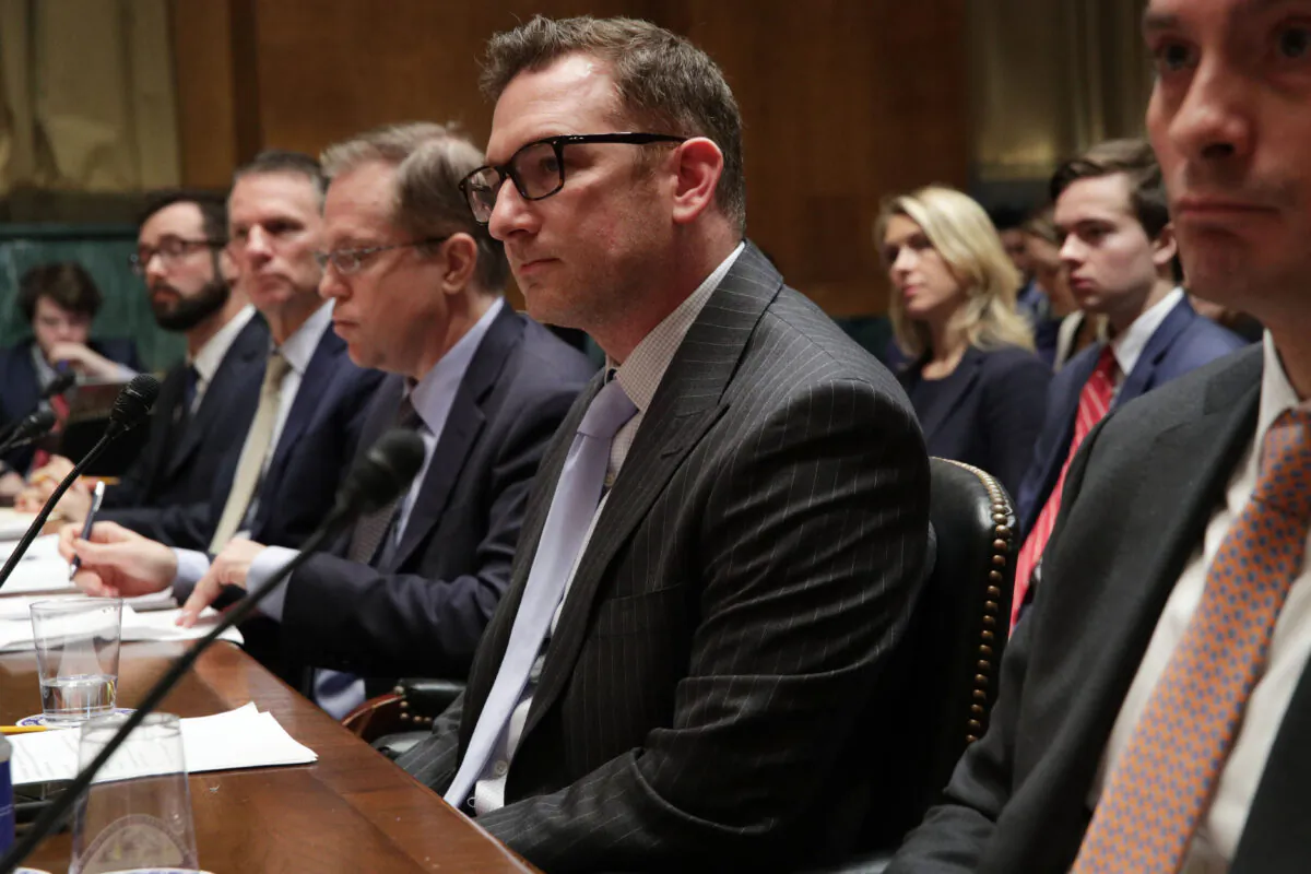 Gabriel Weinberg, CEO and founder of DuckDuckGo, in Washington for a congressional hearing in a file image. (Alex Wong/Getty Images)