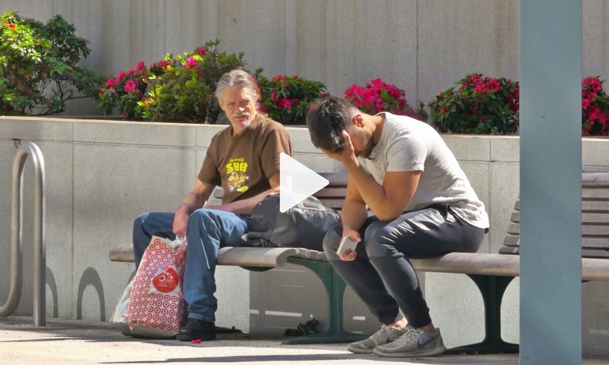 social experiment homeless