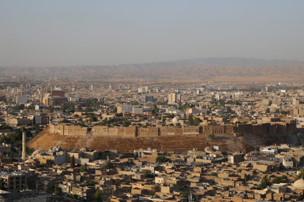 A general view over the city of Erbil, in Iraq, on June 15, 2014. (Dan Kitwood/Getty Images)