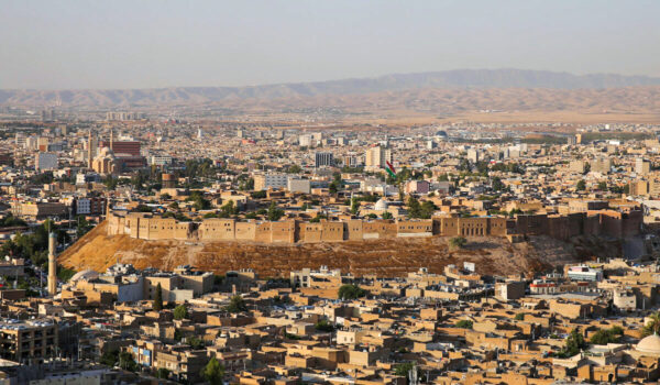 A general view over the city of Erbil, in Iraq, on June 15, 2014. (Dan Kitwood/Getty Images)