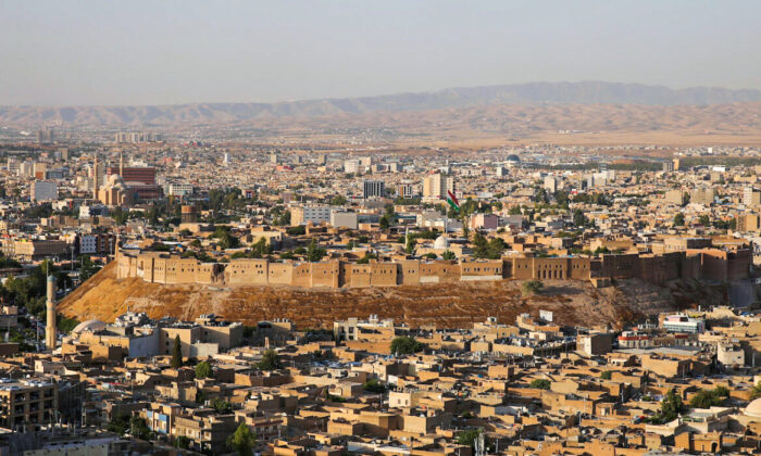 A general view over the city of Erbil, in Iraq, on June 15, 2014. (Dan Kitwood/Getty Images)
