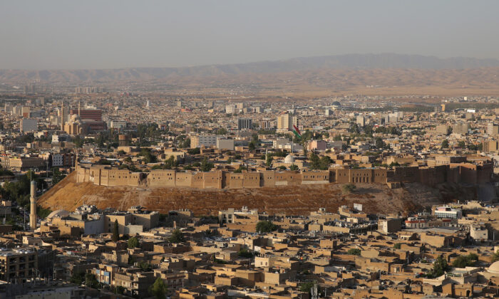 A general view over the city of Erbil, in Iraq, on June 15, 2014. (Dan Kitwood/Getty Images)