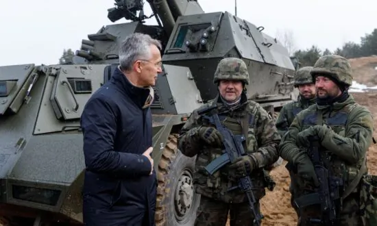 NATO Chief Says Russia May Use Chemical or Biological Weapons in Ukraine