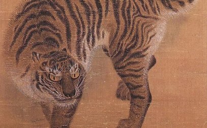 A detail from an 18th-century painting by the Korean artist Gim Hongdo. (Public Domain)