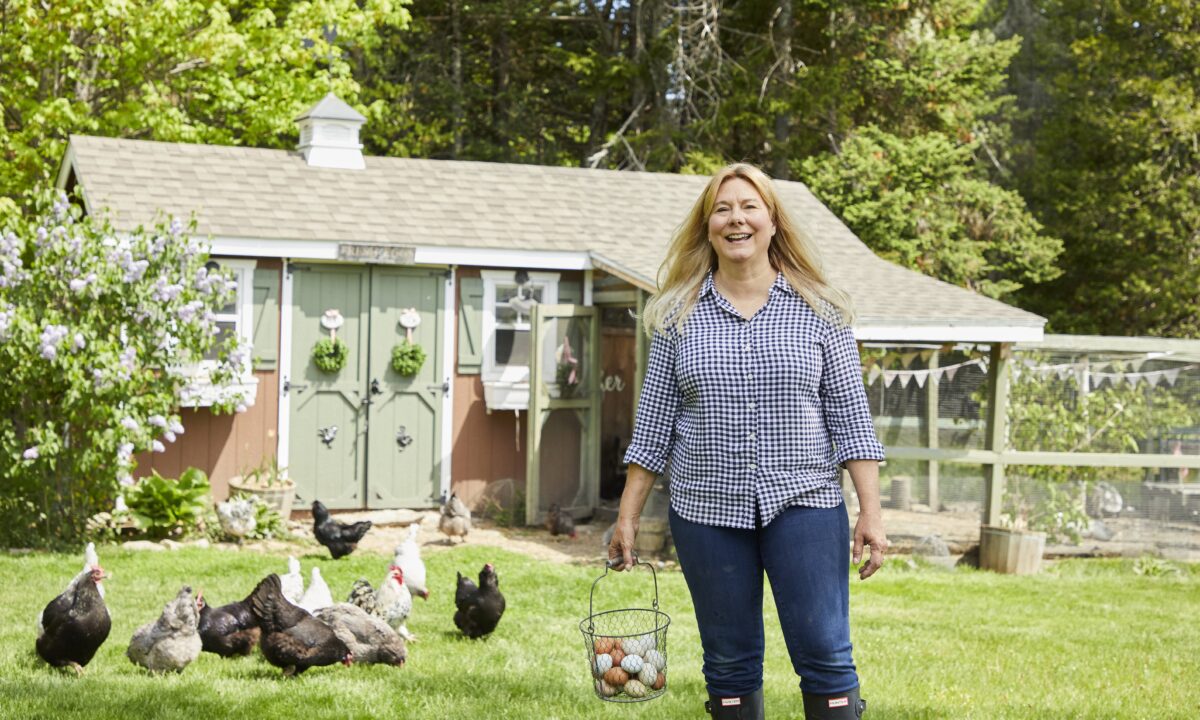Known for her creativity and impressive DIY skills, Steele has transformed her coop into a showcase.