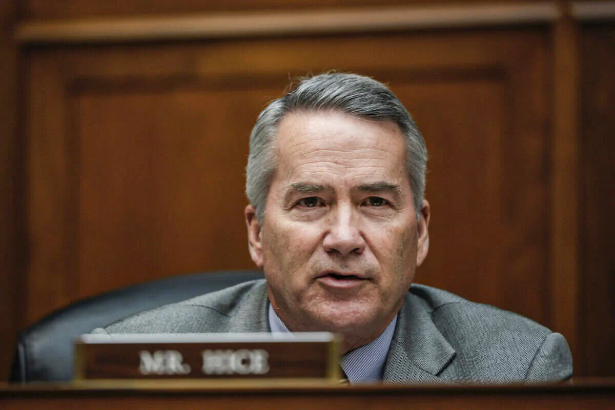Rep. Jody Hice (R-Ga.) speaks during a House Oversight Committee at Capitol Hill in Washington on Feb. 9, 2022. (Drew Angerer/Getty Images)