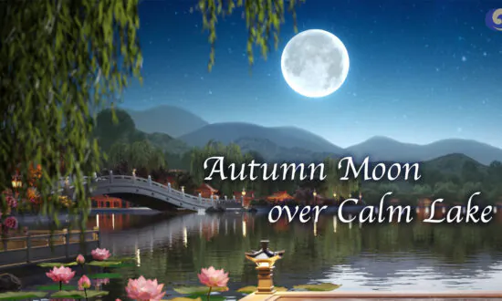 Peaceful Zither Music Portrays a Beautiful Moonlit Lake | Musical Moments