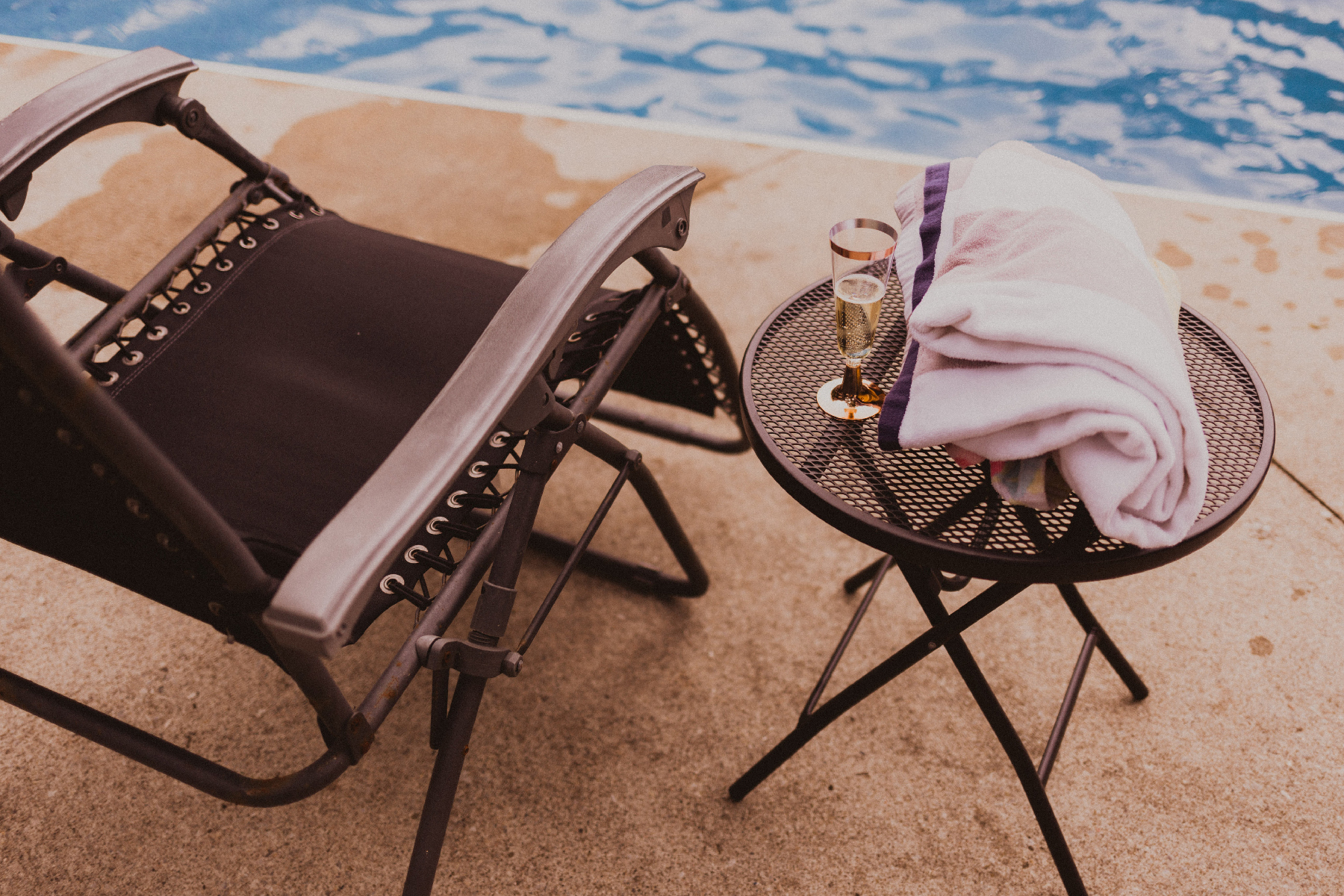 Booking a hotel with a pool