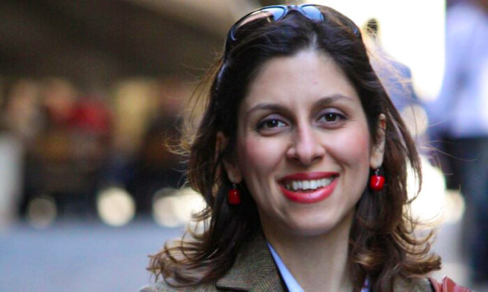 British-Iranian aid worker Nazanin Zaghari-Ratcliffe is seen in an undated photograph handed out by her family. (Ratcliffe Family Handout via Reuters)