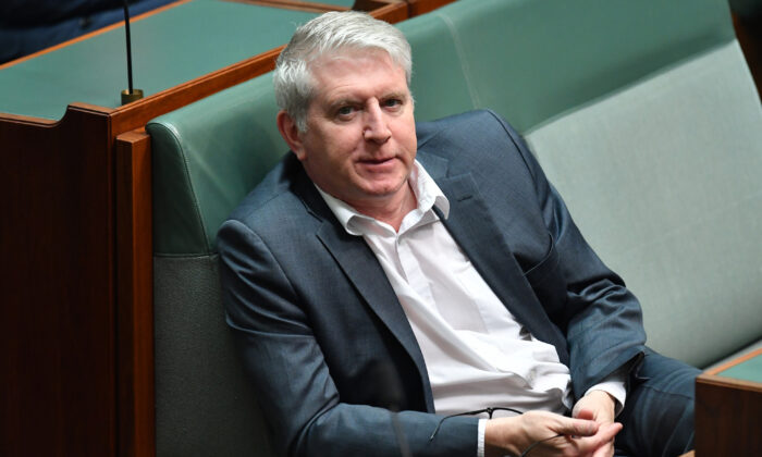 Member for Gorton Brendan O'Connor during the opening of the House of Representatives at Parliament House, in Canberra, Australia, on June 18, 2020. (Sam Mooy/Getty Images)