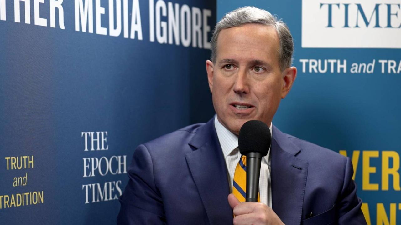 US Energy Policies Created Financially Favorable Conditions for Russia's Invasion of Ukraine: Rick Santorum - Vimarsana News