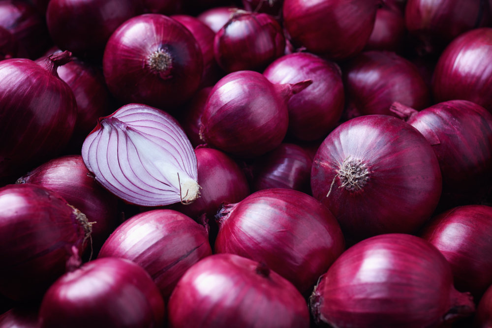 Studies have shown that eating raw red onions can have beneficial health benefits. (Shutterstock)