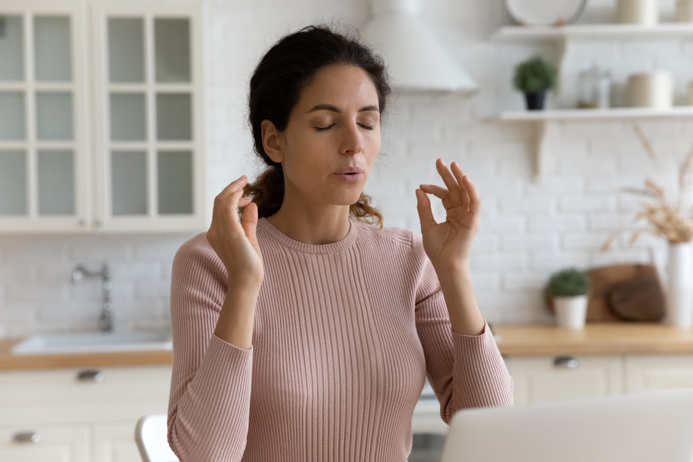 Taking control of your breathing can help you combat anxiety and stress.  (Shutterstock)