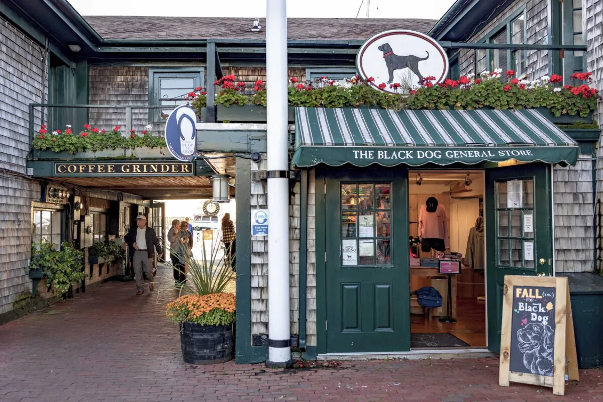 Newport shops at Bannister's Wharf. (Peter Wood)