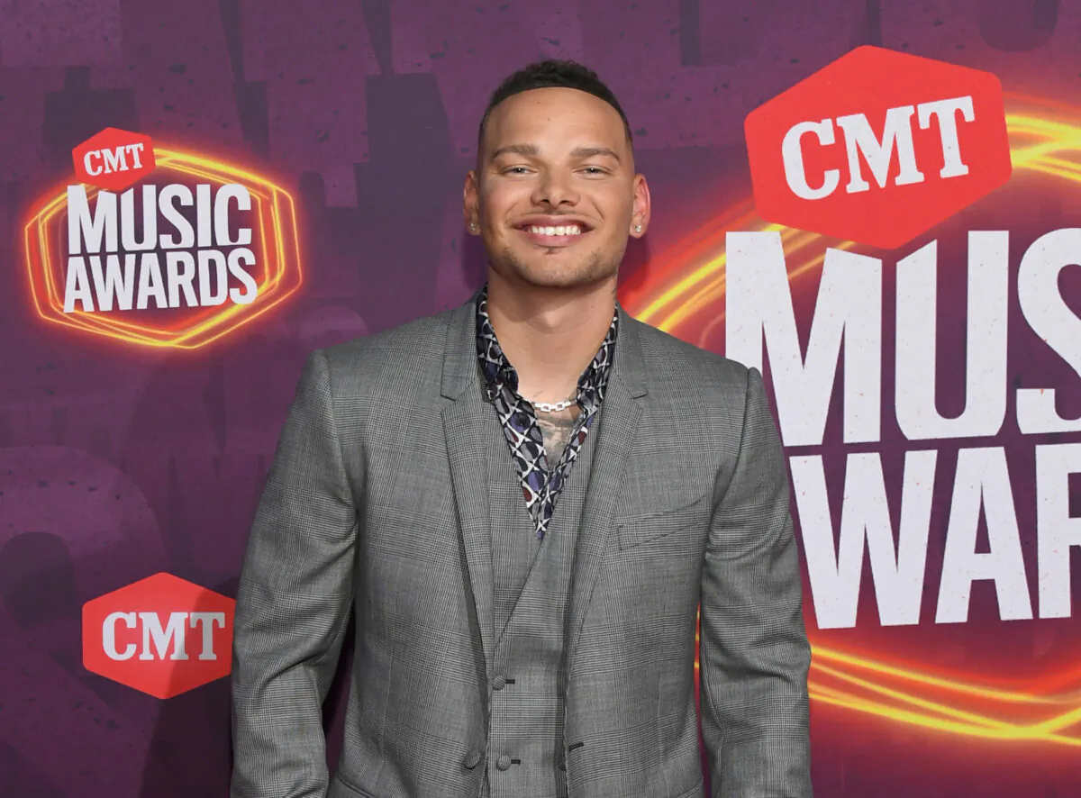 Kane Brown appears at the CMT Music Awards in Nashville, Tenn. on June 9, 2021. (John Amis/AP Photo)