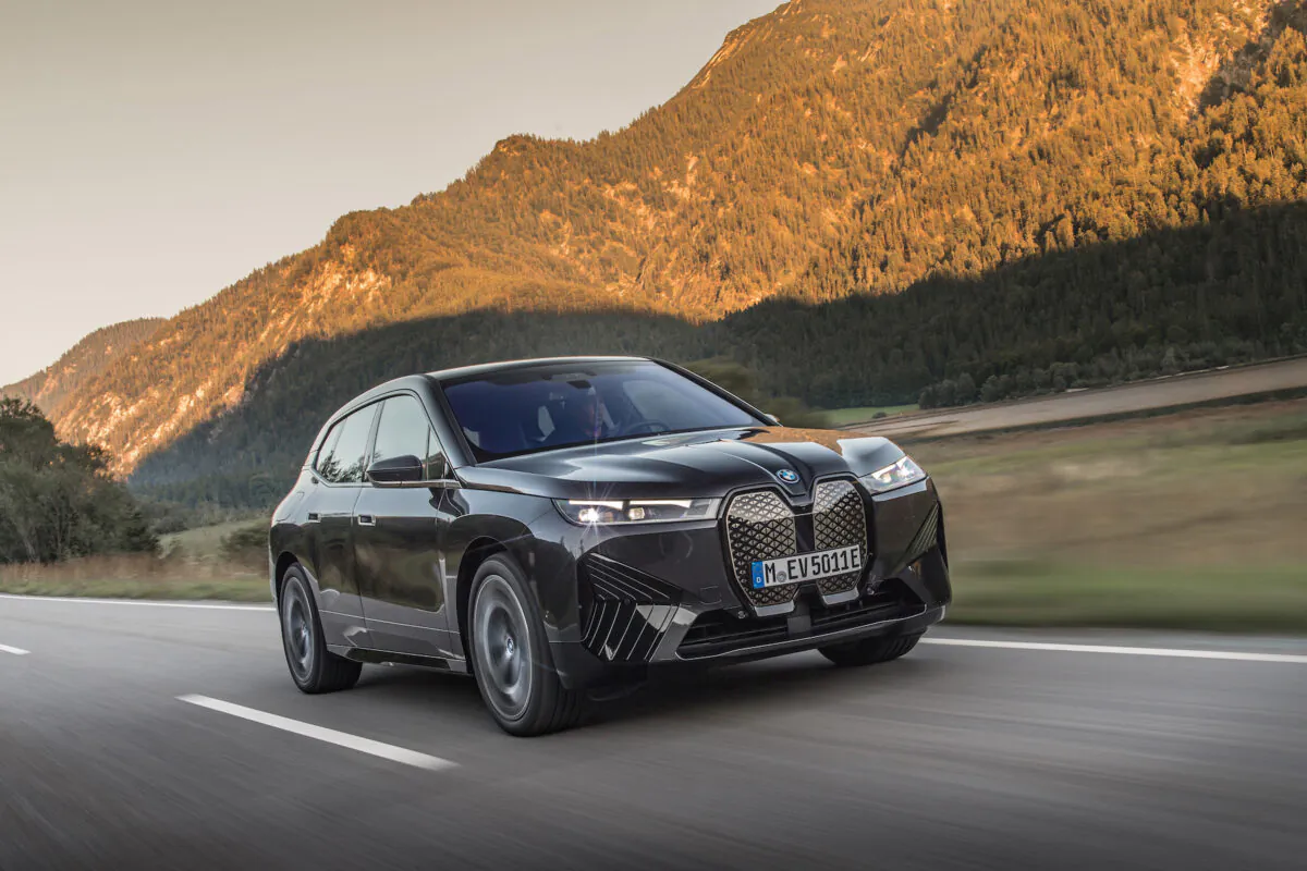 The BMW iX. (Courtesy of BMW)