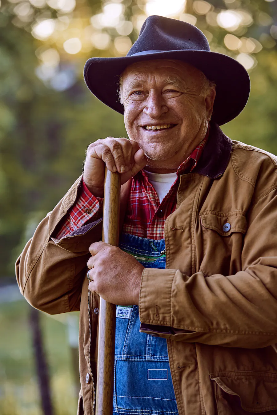 John Coykendall, renowned master gardener, seed saver, and classically trained artist. 
 (Courtesy of Blackberry Farm)