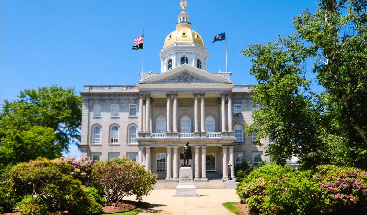 The New Hampshire State House in Concord, in a file photo. (Zack Frank/Shutterstock)