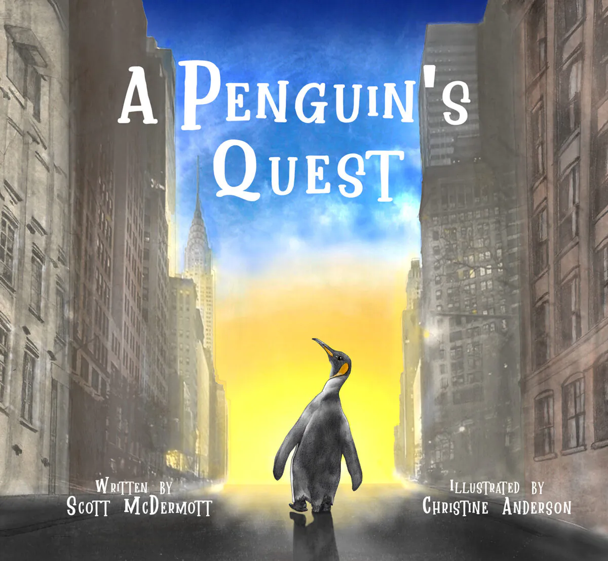 Cover of "A Penguin's Quest" by Scott McDermott. (Christine Anderson)