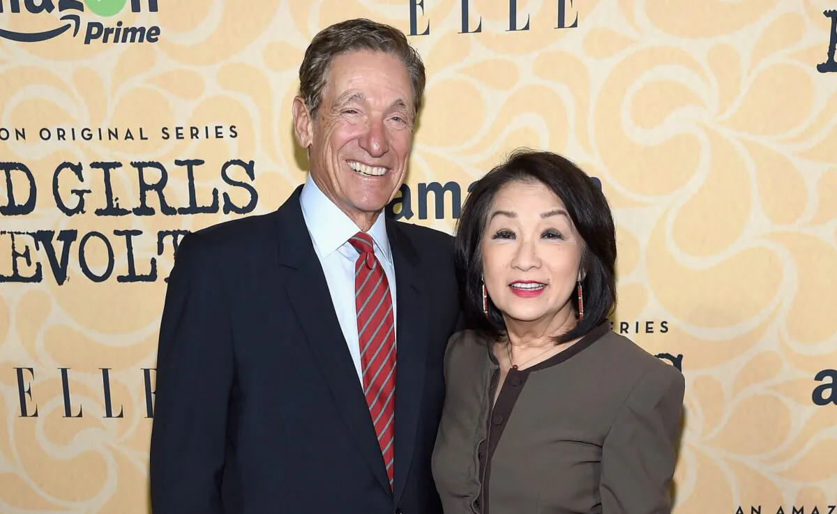 Maury Povich (L) and Connie Chung attend the "Good Girls Revolt" New York Screening at the Joseph Urban Theater in New York on Oct. 18, 2016. (Dimitrios Kambouris/Getty Images)