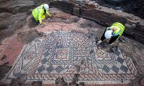 Archeologists Uncover London’s Largest Roman Mosaic in 50 Years Near The Shard in the Heart of Downtown
