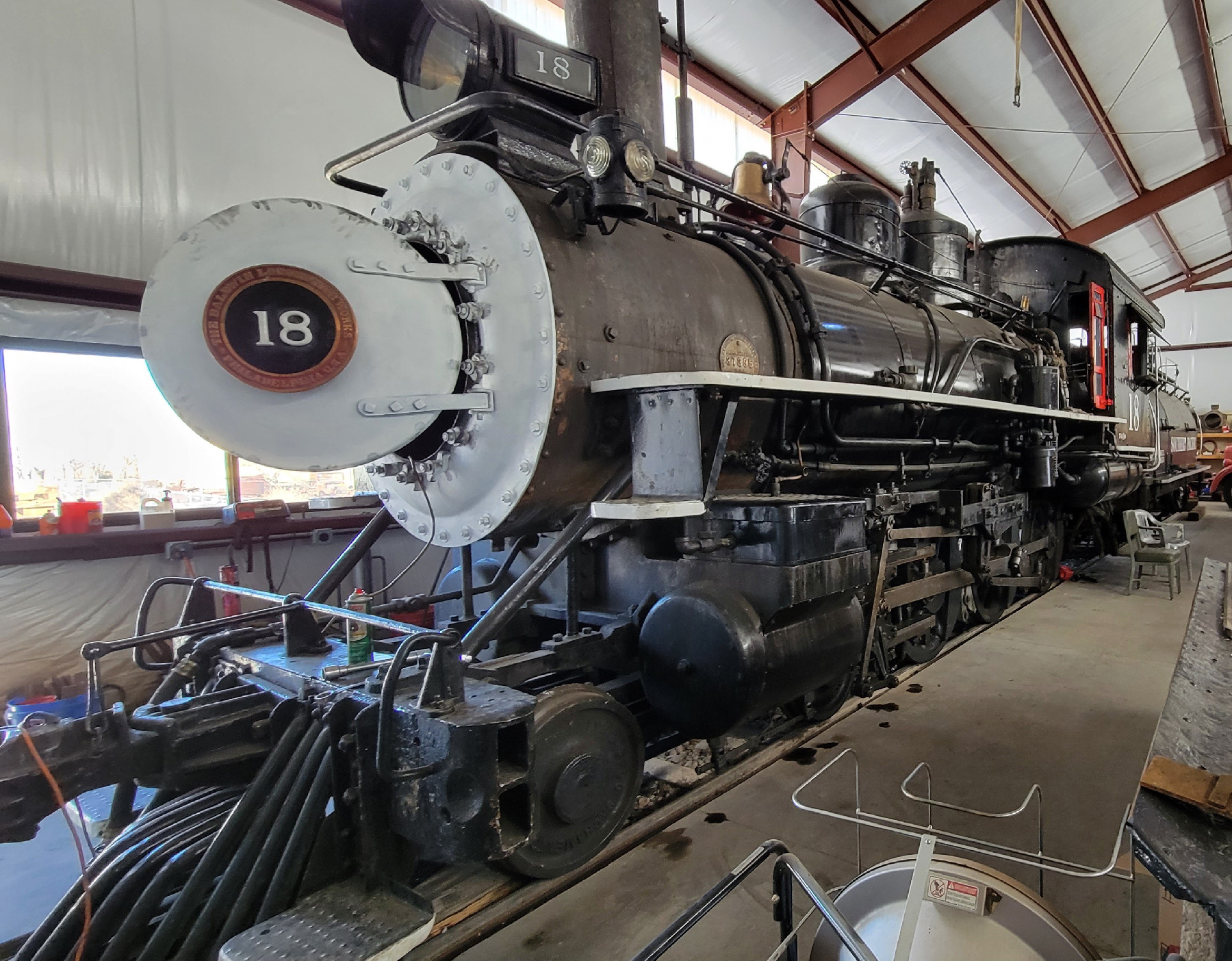 A steam locomotive dating back to 1911