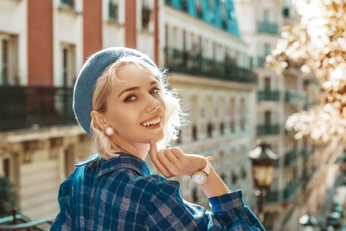 Whether it’s your nails, hair, or outfit, try to balance your style. (Victoria Chudinova/Shutterstock)