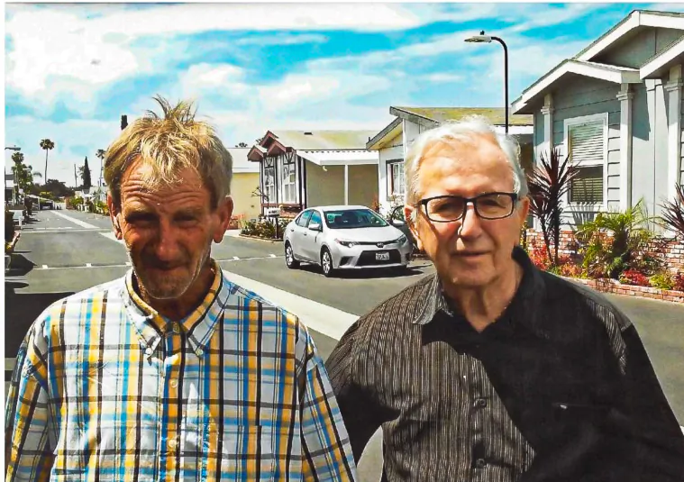 Frankie M. Kerrigan with his father Frank Kerrigan. Family members who believed they had buried Frankie in 2017, only to later discover he was in fact alive and the body was misidentified, are now suing the county. (Courtesy of the Kerrigan family)