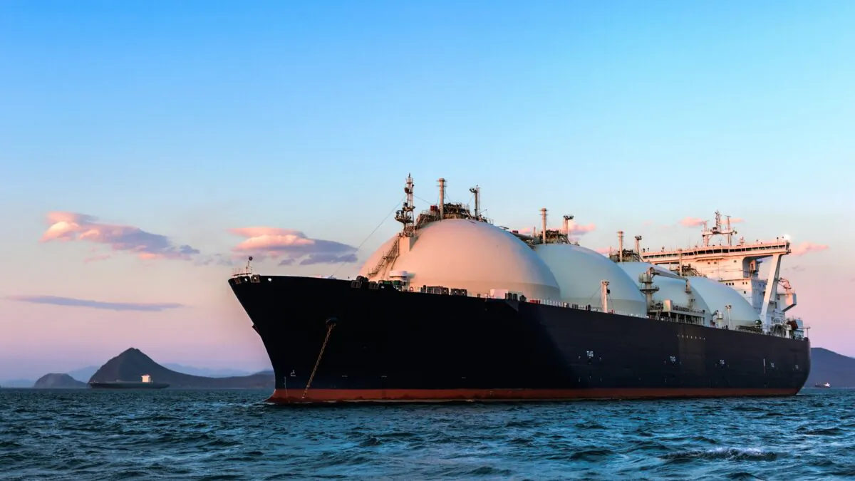 A liquified natural gas (LNG) carrier. (vladsv/Adobe Stock)