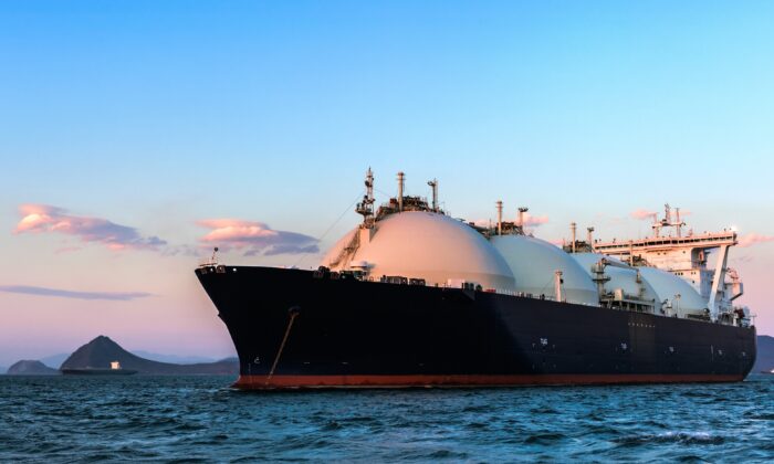 A liquified natural gas (LNG) carrier. (vladsv/Adobe Stock)
