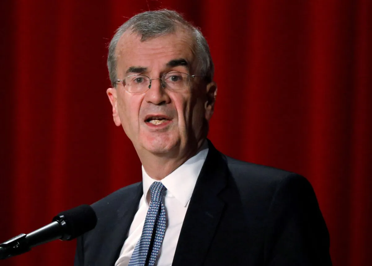 European Central Bank policymaker Francois Villeroy de Galhau attends the Paris Europlace International Financial Forum in Tokyo on Nov. 19, 2018. (Toru Hanai/Reuters)