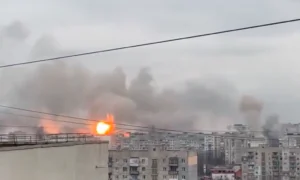 News Clip: Russian Forces Fire on Protesters