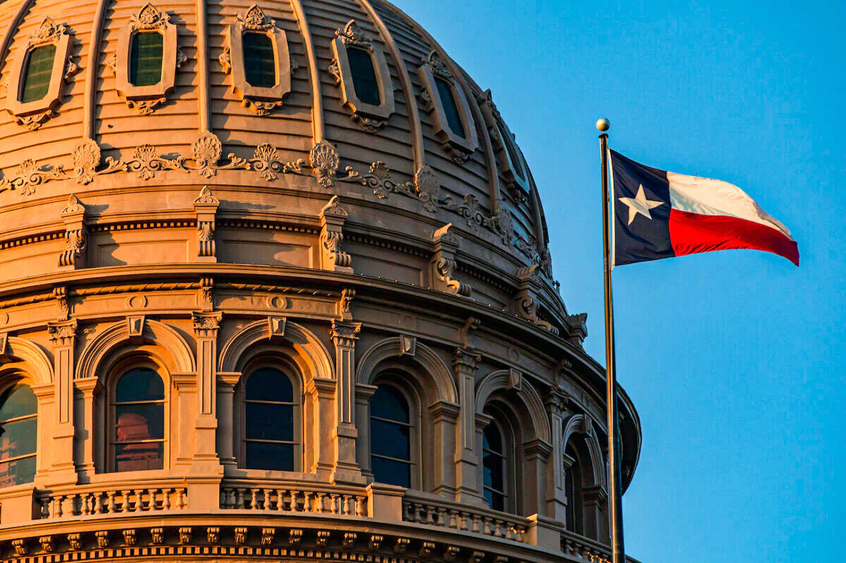 The Texas State Capitol is seen on the first day of the 87th Legislature's third special session in Austin, Texas, on Sept. 20, 2021. (Tamir Kalifa/Getty Images)