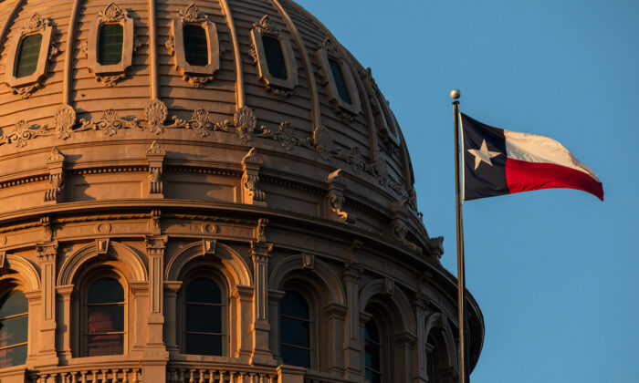 The Texas State Capitol is seen on the first day of the 87th Legislature's third special session in Austin, Texas, on Sept. 20, 2021. (Tamir Kalifa/Getty Images)